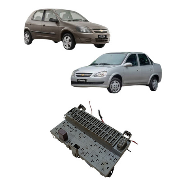Caixa Fusíveis Corsa Celta 1997 A 2002