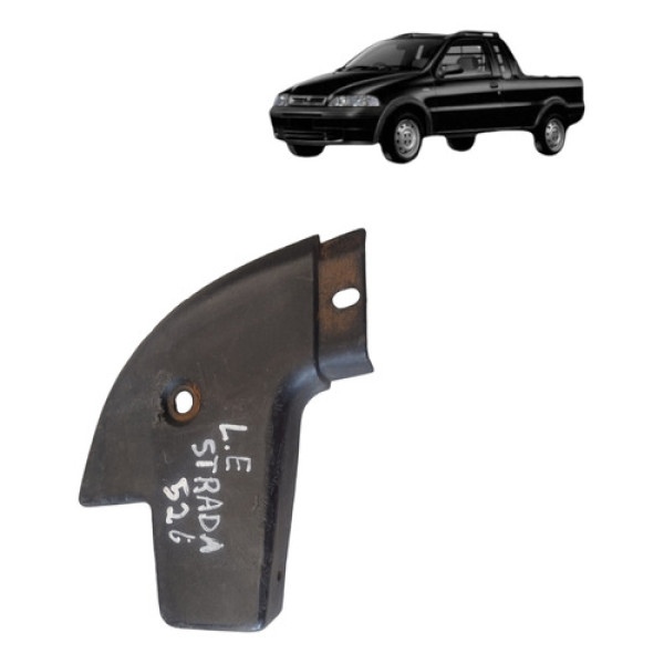Acabamento Esquerda Cantoneira Caçamba Fiat Strada 2001 2005