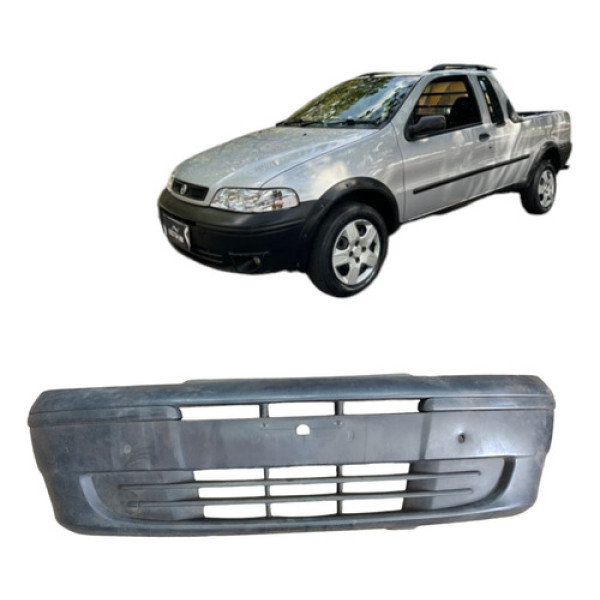 Parachoque Dianteiro Fiat Strada Palio 2000 2005