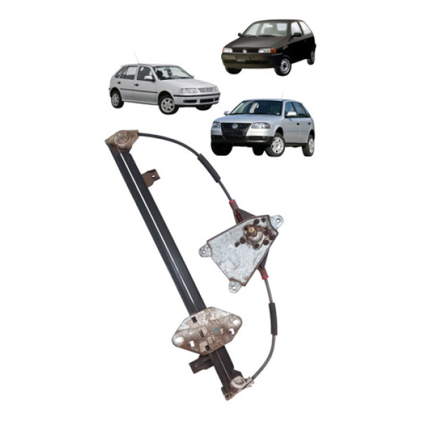 Maquina Vidro Manual Traseiro Gol G2 G3 G4 1994 2014 Direito