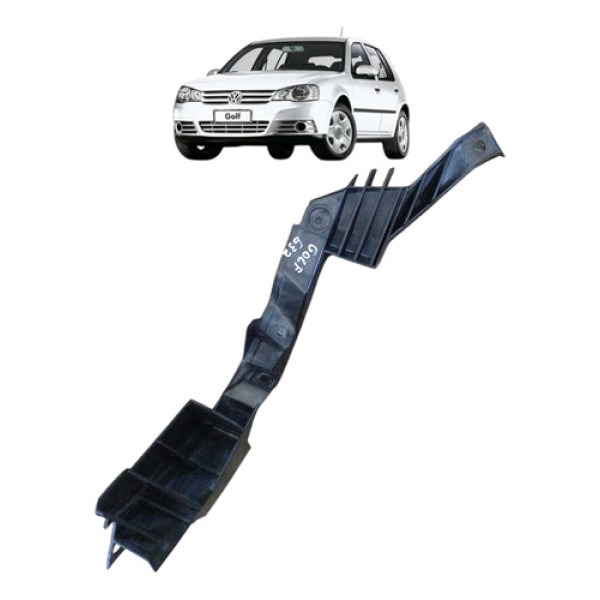Guia Parachoque Traseiro Esquerdo  Volkswagen Golf 2008 2013