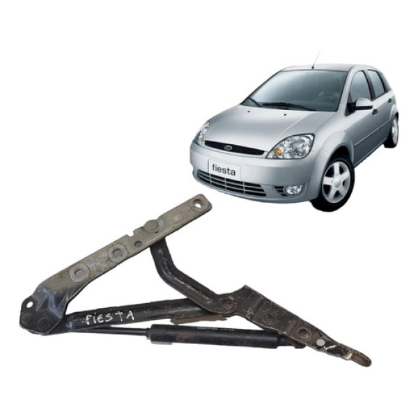 Braçadeira Esquerda Tampa Traseira Ford Fiesta 2003 2014 