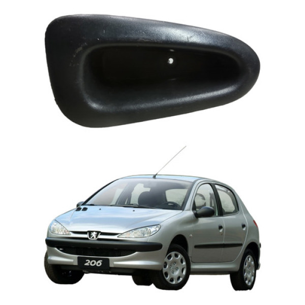 Puxador Interno Porta Dianteira Esquerda Peugeot 206 03 A 10
