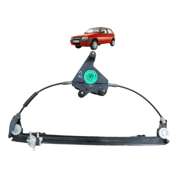 Maquina Vidro  Fiat Uno Sem Motor