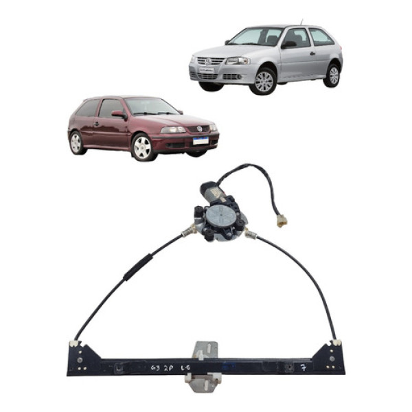 Máquina Vidro Elétrico Esquerdo G3 G4 1999 A 2008