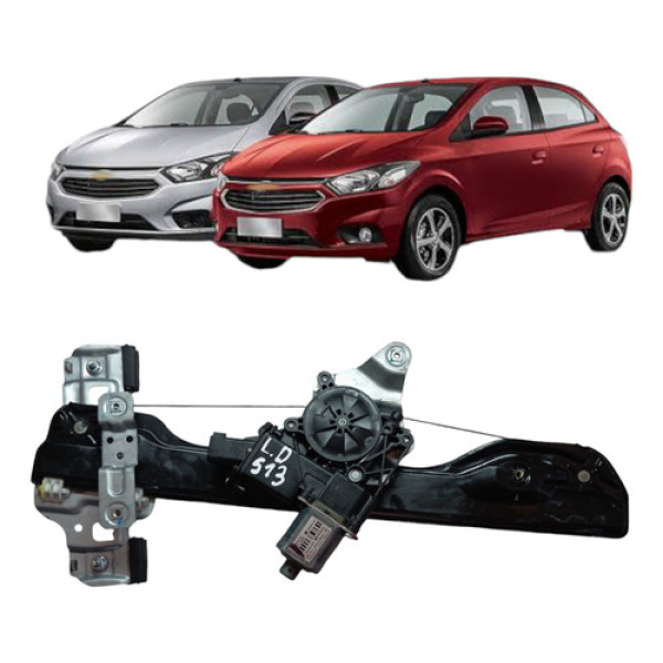 Máquina Vidro Elétrico Dianteira Direita Prisma 2013 A 2019