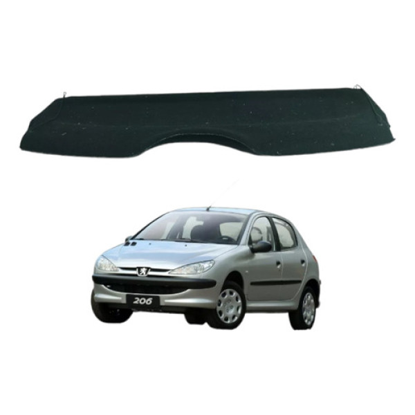 Tampão Bagagito Porta Mala Peugeot 206 2004 A 2008