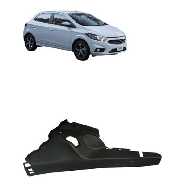 Acabamento Soleira Traseira Onix 2013 2019 Esquerda