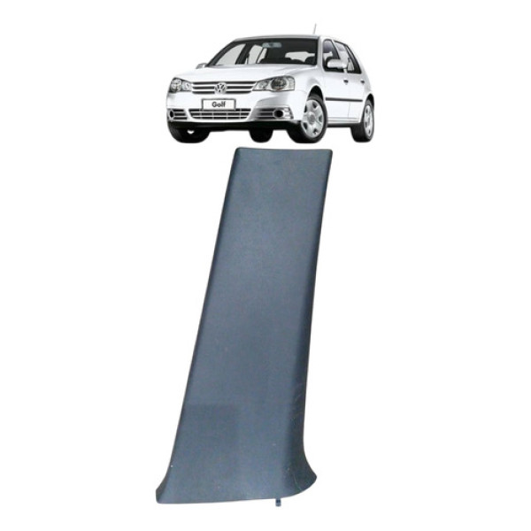Moldura Coluna Central Direita Volkswagen Golf 2008 2013