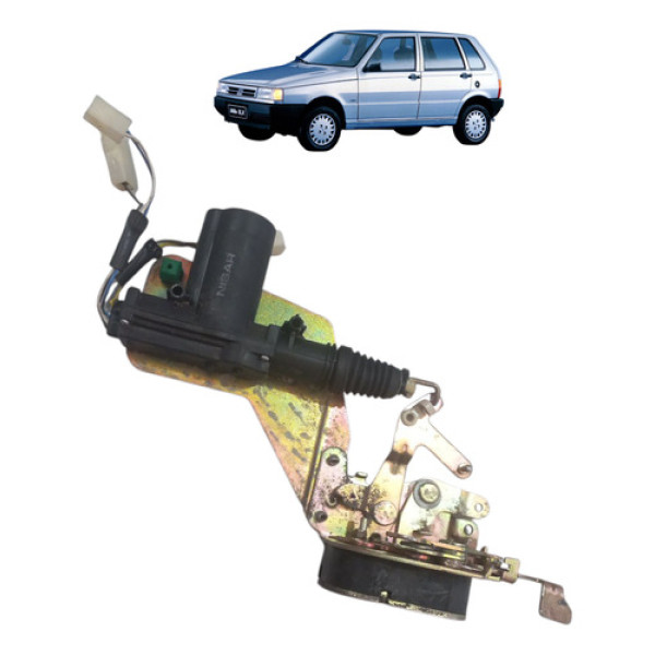 Fechadura Elétrica Dianteira Fiat Uno 1992 2002 Esquerdo