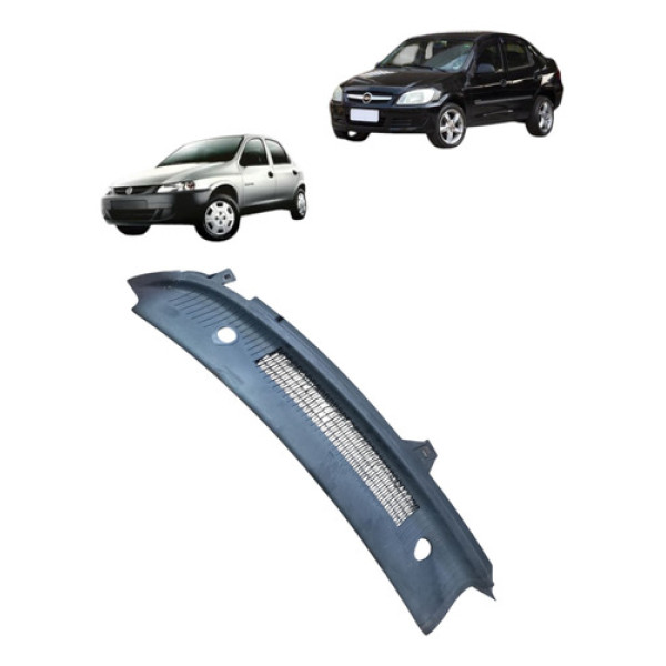 Grade Churrasqueira Celta Prisma 2000 2007 Esquerdo