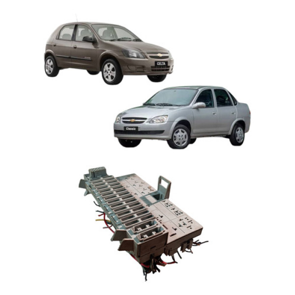 Caixa Fusíveis Corsa Celta 1997 A 2002