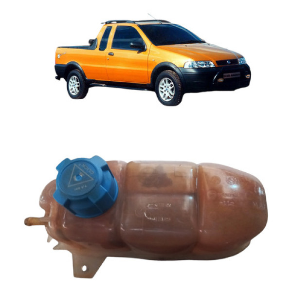 Reservatório Água Radiador Fiat Strada 2001 2005