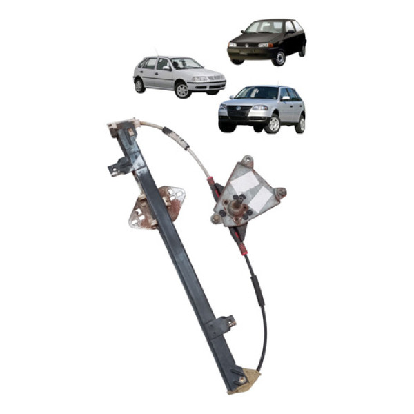 Maquina Vidro Manual Traseiro Gol G2 G3 G4 1994 2014 Direito