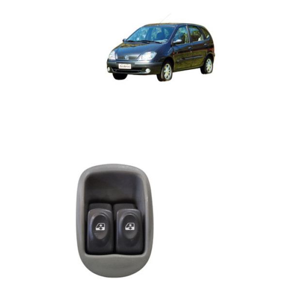 Botao Vidro Eletrico Scenic 2003 2010