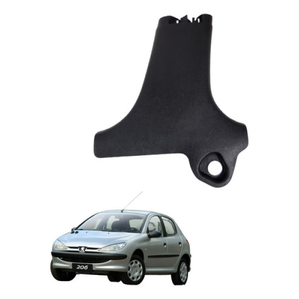 Moldura Coluna Inferior Direita Peugeot 206 2003 A 2010