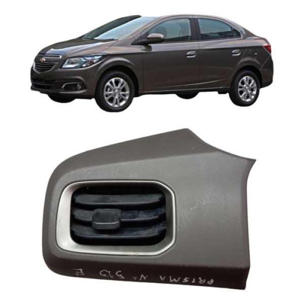 Moldura Difusor Ar Esquerdo Prisma 2013 A 2019