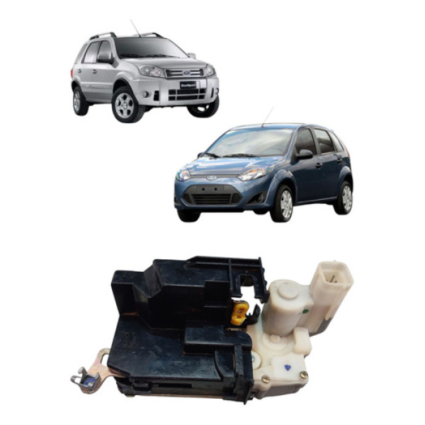 Fechadura Eletrica Porta Dianteira Fiesta 2003 2012 Direita