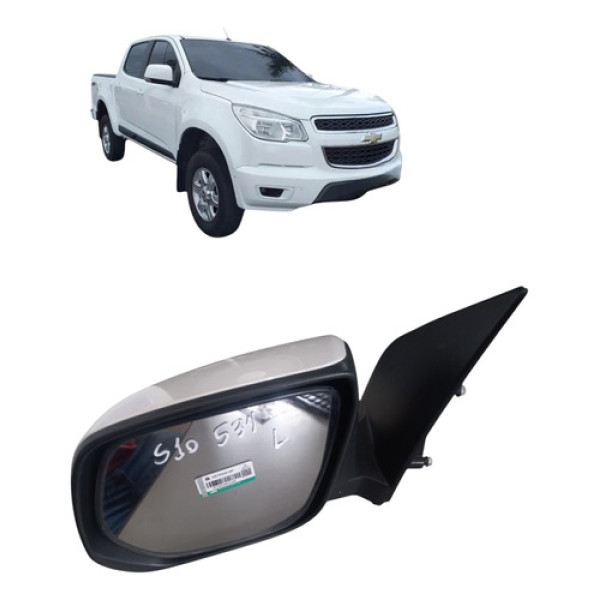 Retrovisor Eletrico Chevrolet S10 Com Pisca Lado Esquerda