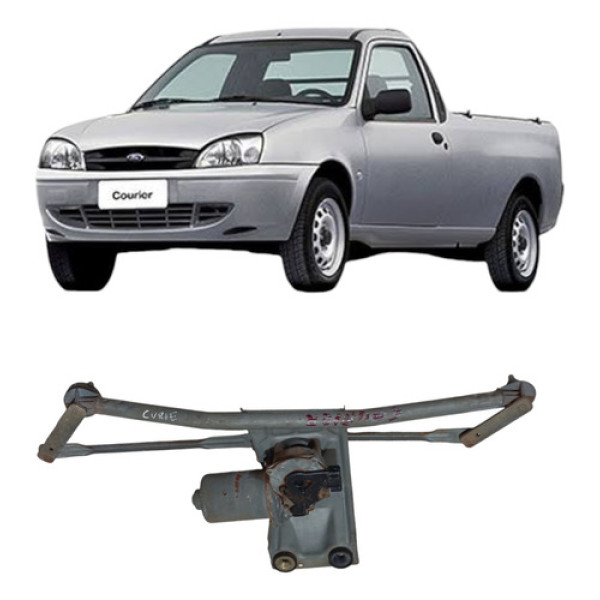 Máquina Limpador Parabrisa Courier 1996 A 2008