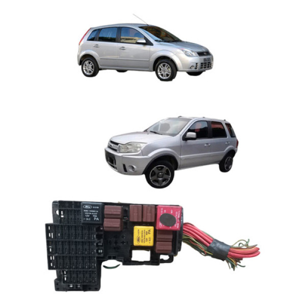 Caixa Fusíveis Ford Ecosport Fiesta 2007 A 2014