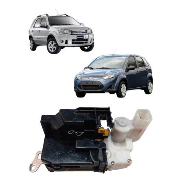 Fechadura Eletrica Porta Dianteira Fiesta 2003 2012 Direita