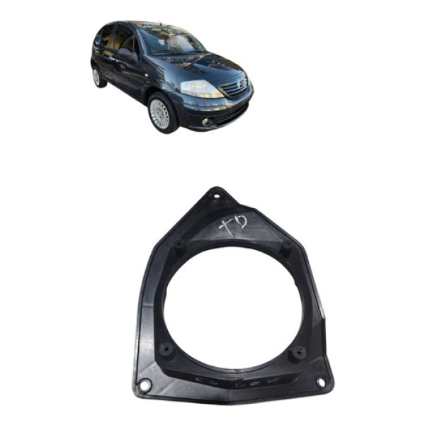 Moldura Suporte Alto Falante Citroen C3 2003 2012 Direita