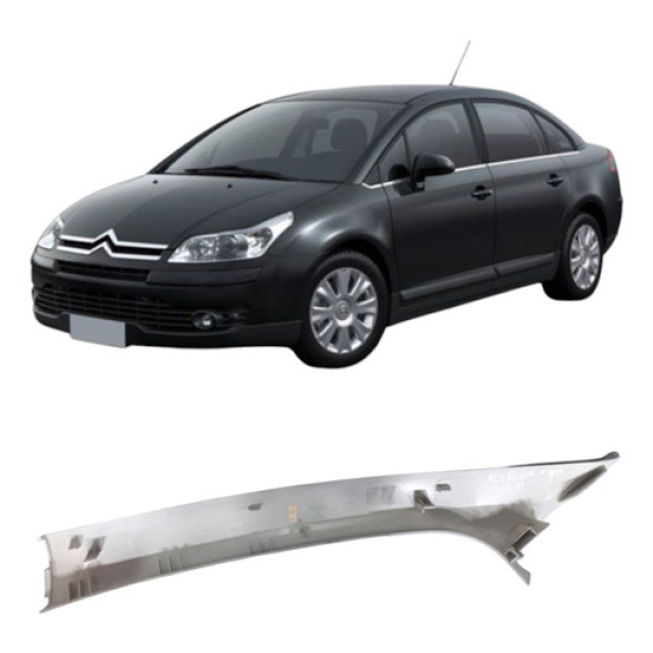 Moldura Para Brisa C4 Pallas 2008 2012 Direito