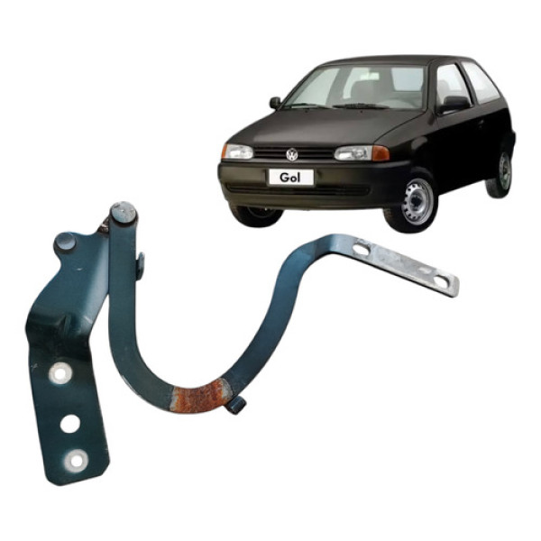 Dobradiça Esquerda Capô Gol G2 1994 1999