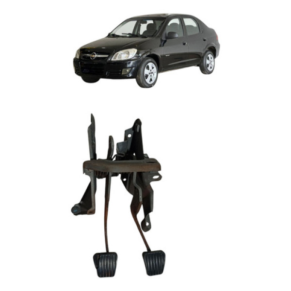 Pedal Embreagem Freio Prisma 2006 2012
