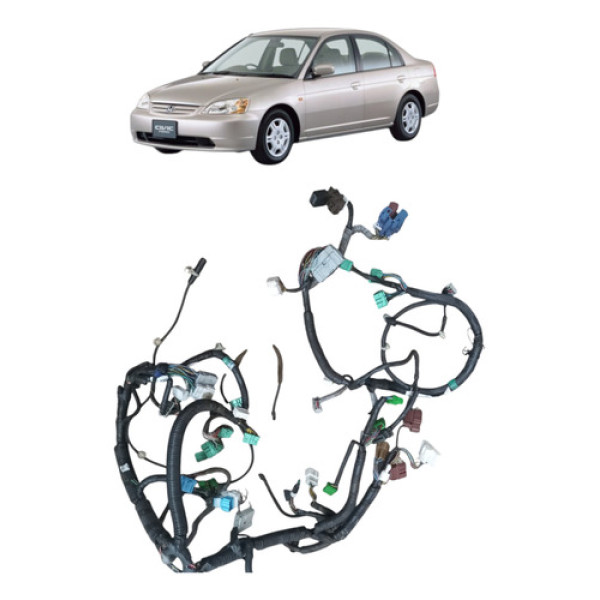 Chicote Motor Honda Civic 1.7 2001 2005