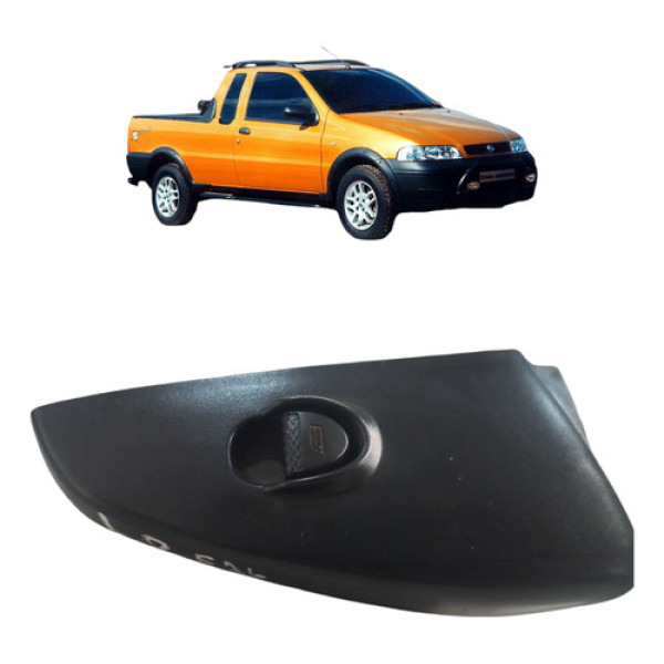 Botão Vidro Elétrico Direito Fiat Strada 2001 2005