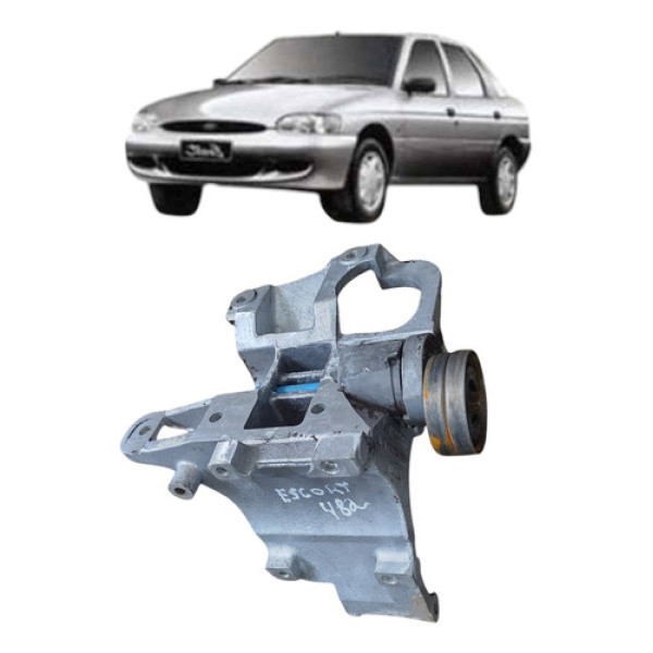 Suporte Alternador Compressor Ford Escort 1997 2003