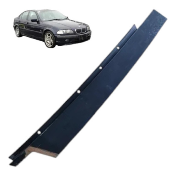 Moldura Coluna Porta Dianteira Bmw320i 2000 2006 Esquerda
