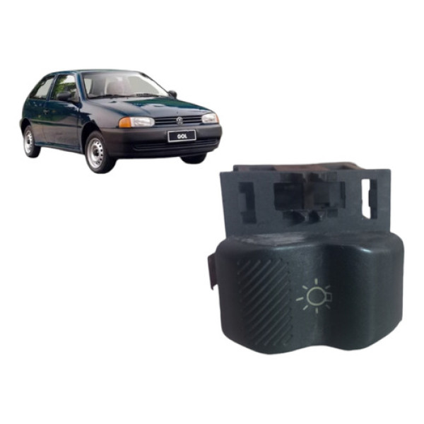 Botão Interruptor Chave Luz S/reostato Volkswagen Gol G2