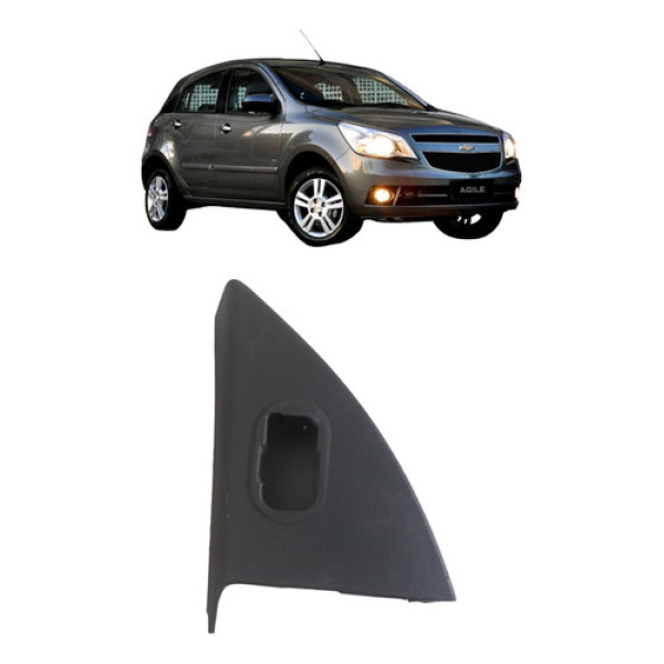 Acabamento Interno Retrovisor Esquerdo Agile 2011 A 2015