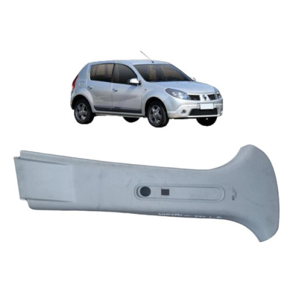 Acabamento Coluna Central Renault Sandero 2007 A 2015 
