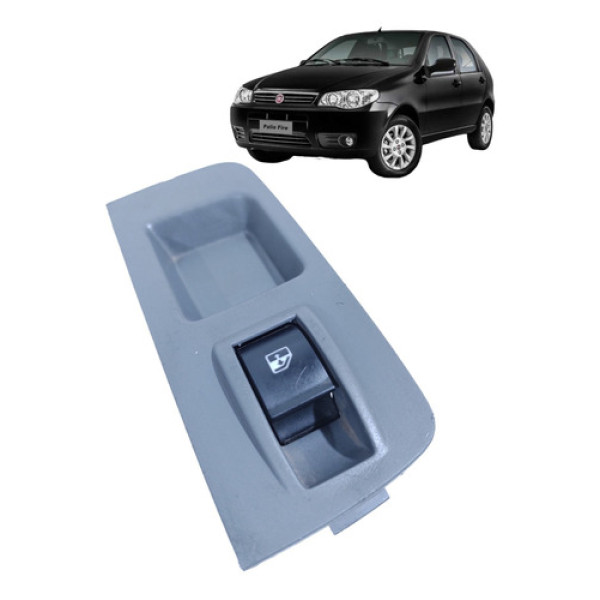 Botão Vidro Elétrico Palio Direito 2012 2015