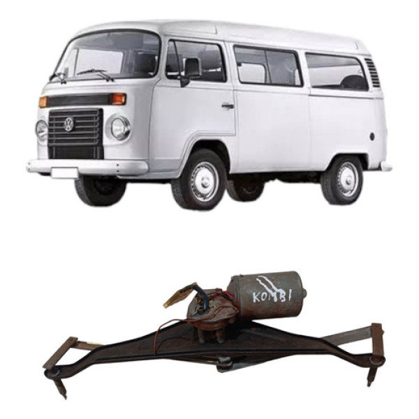 Máquina Limpador Parabrisa Kombi Brasília 1972 A 1982