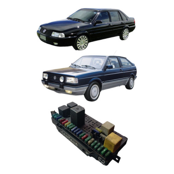 Caixa Fusíveis Santana Gol Gti 2.0 1998 A 2006