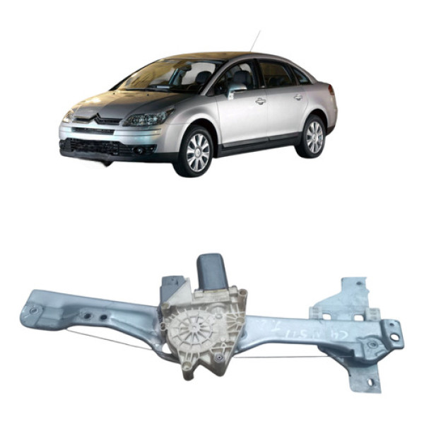 Maquina Vidro Eletrico Traseira C4 Pallas 2007 2013 Esquerda