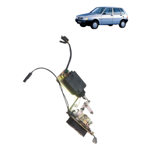 Fechadura Elétrica Dianteira Fiat Uno 1992 2002 Esquerdo