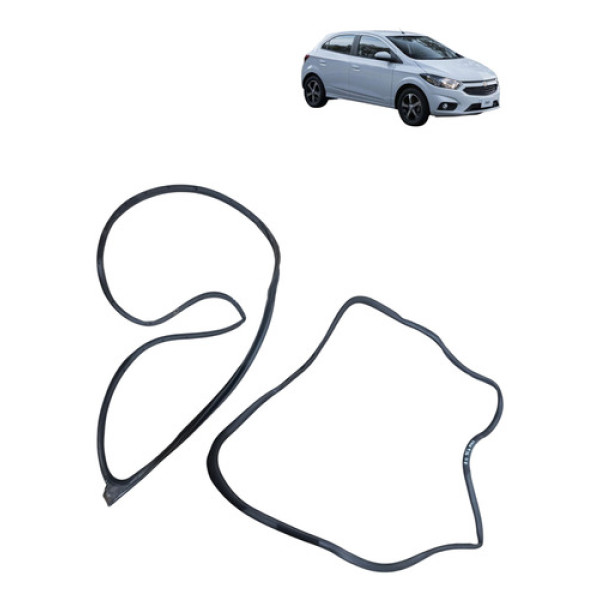 Borracha Porta Dianteira Onix 2013 2019 Esquerda