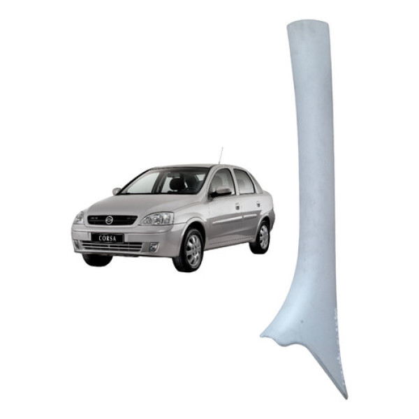 Acabamento Coluna Esquerda Parabrisa Corsa Montana 2004 2012