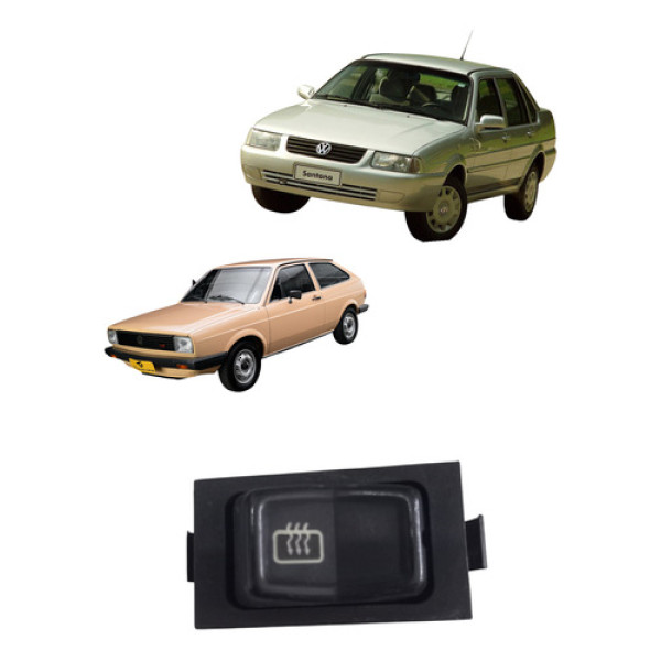 Botao Desembacador Volkswagen  Gol Santana 1984 1994