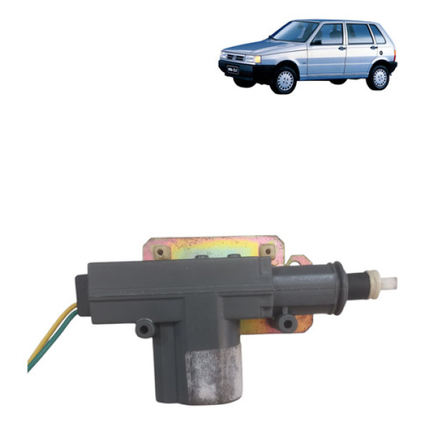 Acionador Motor Trava Fechadura Uno 1995 1999 Esquerdo