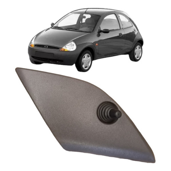 Acabamento Retrovisor Manual Ford Ka 1997 A 2007 Direito