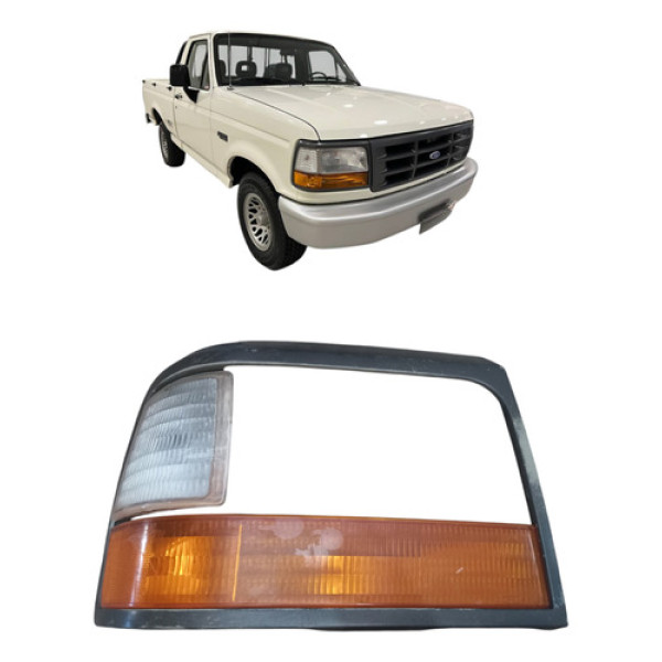 Moldura Farol Ford F1000 1996 1999 Lado Direita