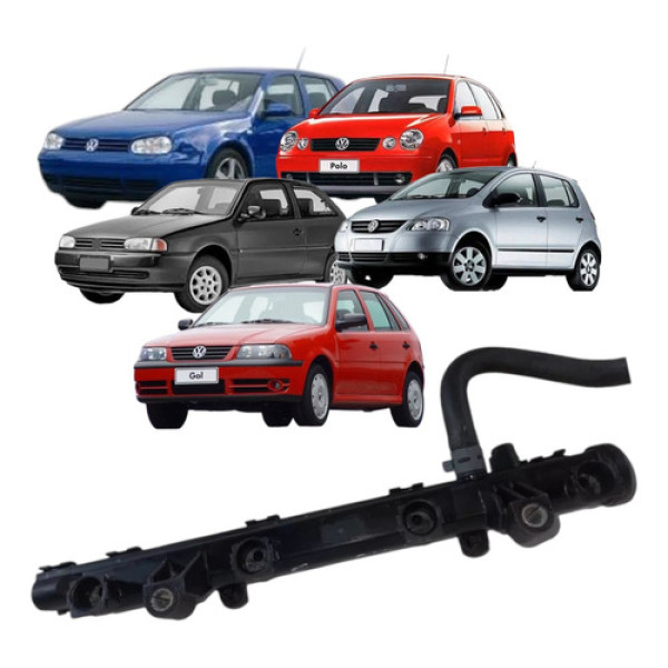 Flauta Bico Injetor Polo Golf Fox Gol G2 G3 G4 1.6 Flex