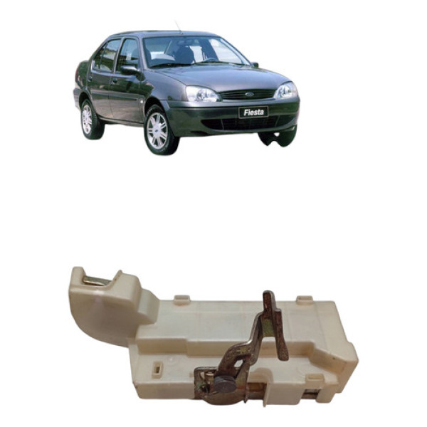Fechadura Manual Porta Traseira Fiesta 1997 2002 Direita